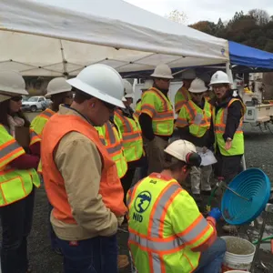 TSF board members at Combie Reservoir, December 8, 2014